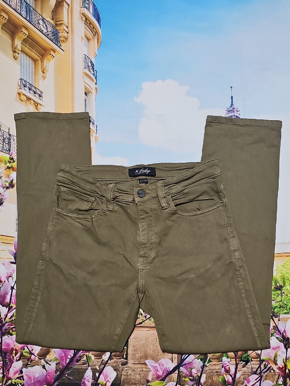 34 Heritage Straight Jeans Size 31x29